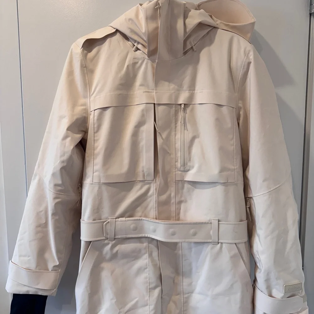 Halfdays Oat Milk Off White Murphy Ski One Piece Jumpsuit size Medium Short - Picture 9 of 14